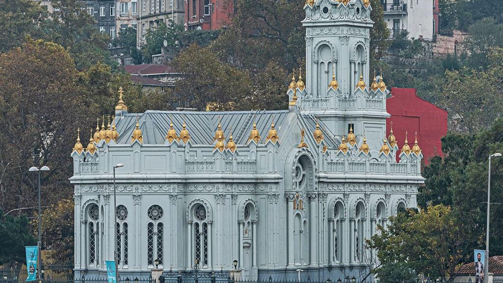 Bulgarian St. Stephen Iron Church in Istanbul