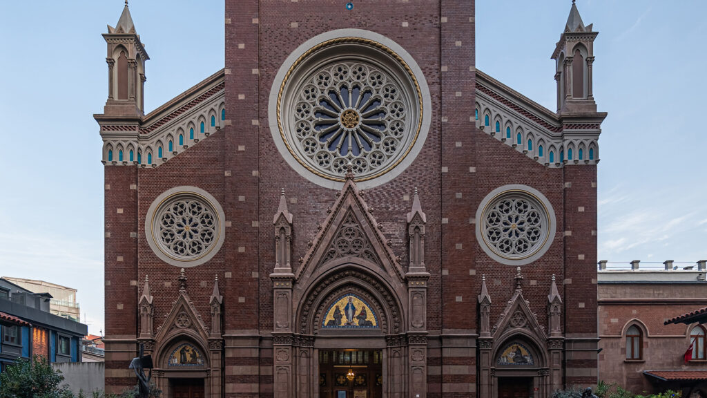 St. Anthony of Padua Neo-Gothic Church in Istanbul