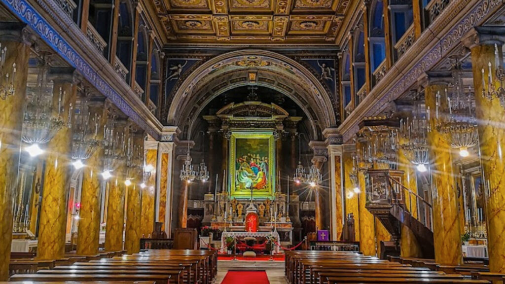 St. Esprit Cathedral Historic Roman Church in Istanbul