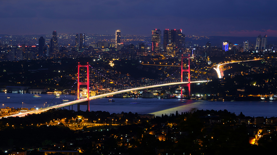 Bosphorus Bridge's Iconic Silhouette